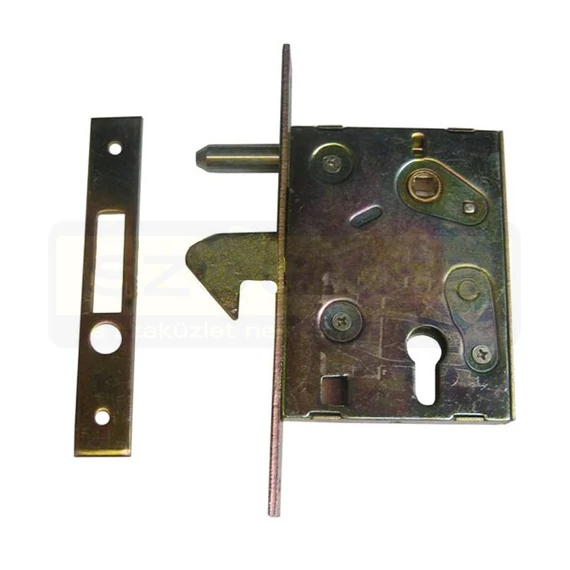 ZÁRTEST BEVÉSŐ TOLÓAJTÓHOZ CIL. 60mm KAMPÓS NYELVVEL-CSAP LOCKPOL F-60