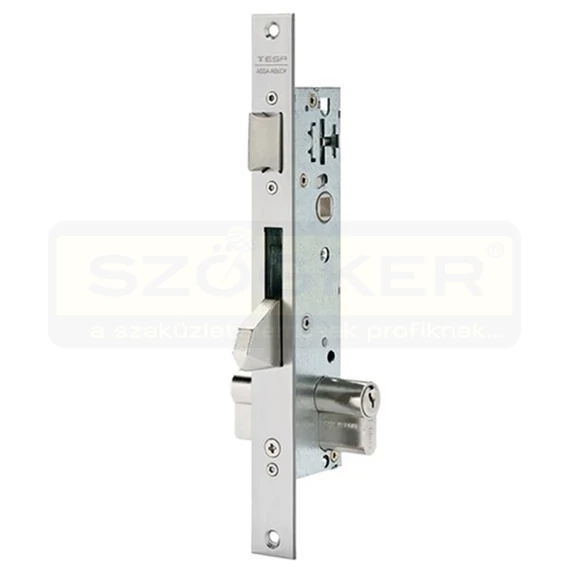 TESA 2210BE/35 INOX ZÁRTEST PORTÁL 50mm CIL BILLENŐ NYELVVEL VÁLTÓS /35mm