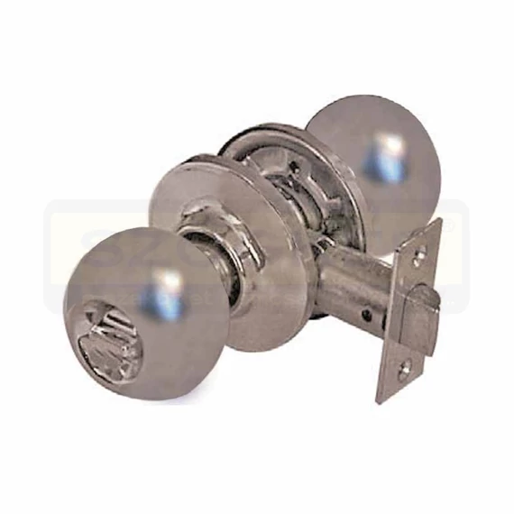 TESA 290060CM GOMBOS BEJÁRATI AJTÓZÁR 60mm MATT KRÓM CIL.-FORGATÓGOMB