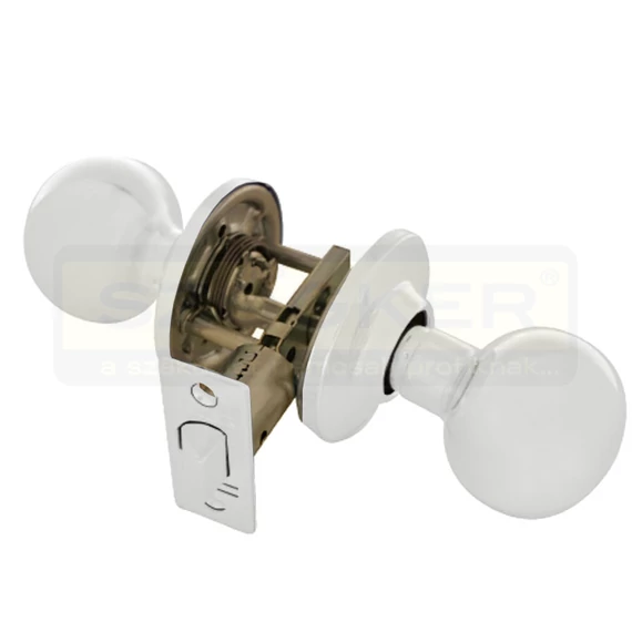 TESA 290360BL GOMBOS MOSDÓZÁR 60mm FEHÉR (VÉSZKULCCSAL)