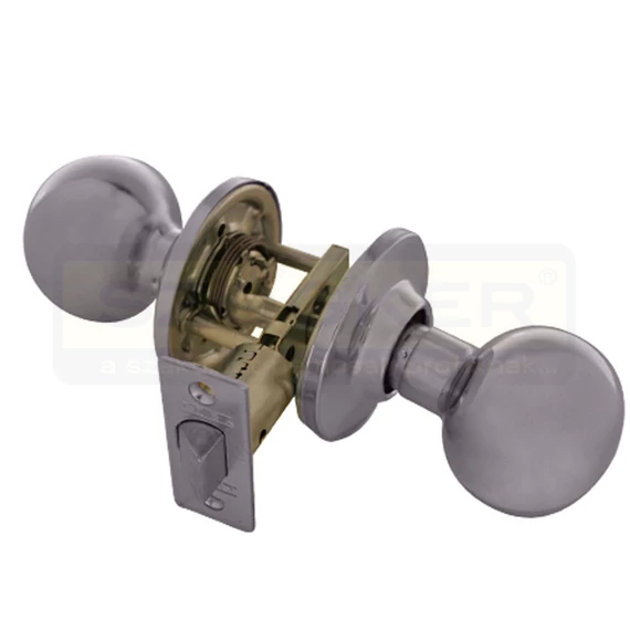 TESA 290360CM GOMBOS MOSDÓZÁR 60mm MATT KRÓM (VÉSZKULCCSAL)