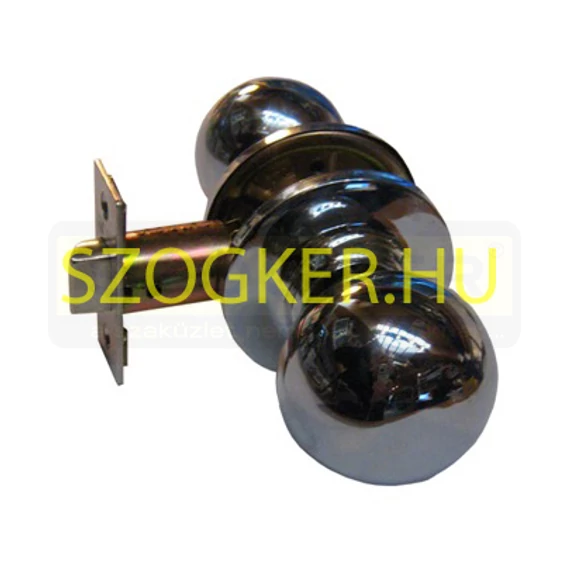 TESA 290560CR GOMBOS ÁTJÁRÓ AJTÓZÁR 60mm CSILLOGÓ KRÓM GOMB-GOMB