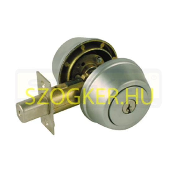 TESA 517-60CR MÁSOD(FELSŐ)ZÁR 60mm CSILLOGÓ KRÓM KULCS-KULCS