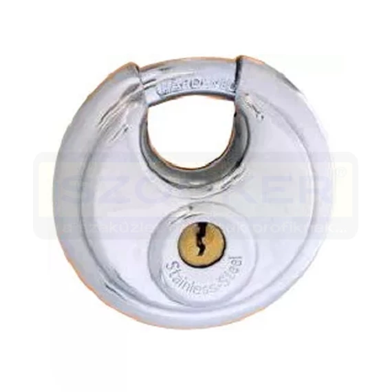 KÖRLAKAT 70mm INOX DISCOS 2DB KULCS ELZETT BS-970-H-NI-2K