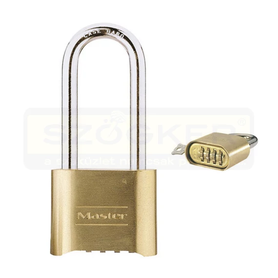 MASTERLOCK 175 EURDLH LAKAT 51mm SZÁMZÁRAS 4 SZÁMJEGYŰ KOMBINÁCIÓ