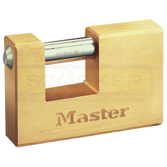 MASTERLOCK 606EURD+KÓD LAKAT 63mm NÉGYSZÖGLETES EGYZÁRLATÚ