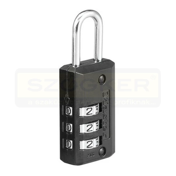 MASTERLOCK 646 EURD LAKAT 20mm SZÁMZÁRAS 3 SZÁMJEGYŰ