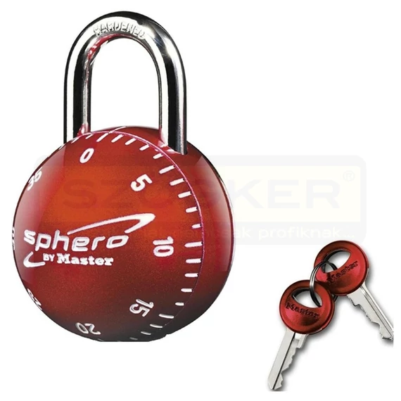 MASTERLOCK 2076 DAST LAKAT 50MM-ES SPORTLAKAT KEREK, SZÁMKOMBINÁCIÓS