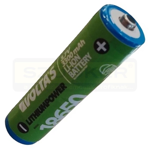 AKKUMLÁTOR 3.7V LI-ION IMR18650, VK-02024 IMPORT 18650