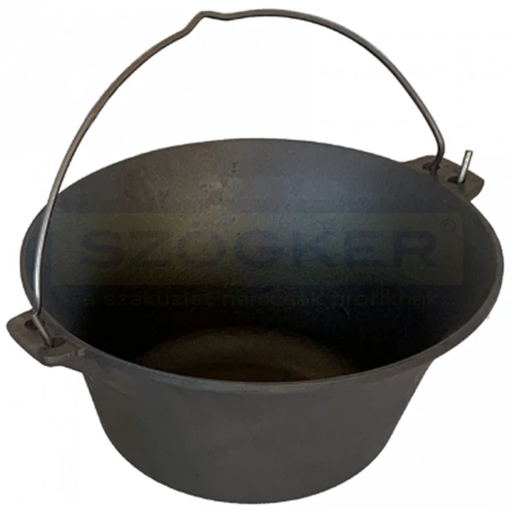 BOGRÁCS GULYÁS ÖTVÉNY 10,8 L FEKETE IMPORT 16043