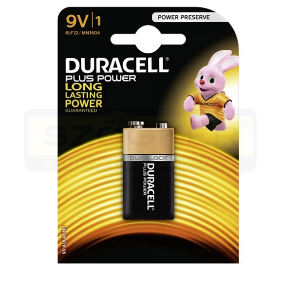 DURACELL MN1604 EBLOCK ELEM 9V BASIC 6LP3146, 6LR61, 01DB/CSOMAG