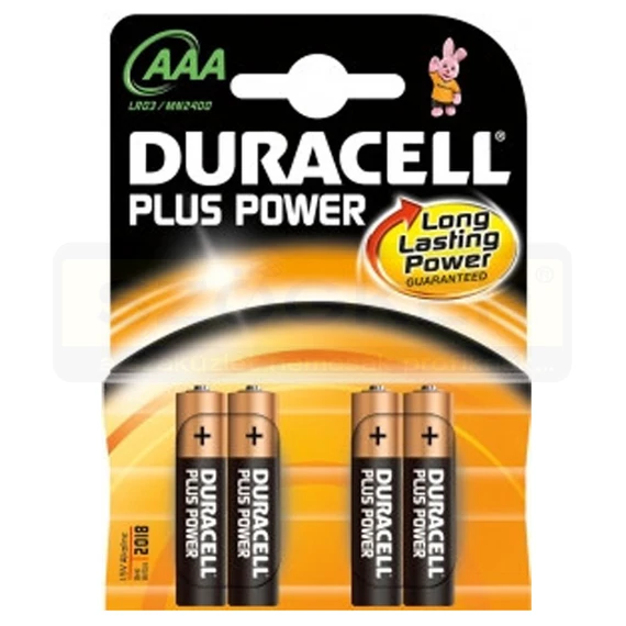 DURACELL MN2400 MIKRÓ CERUZAELEM 1.5V AAA BASIC LR03 04DB/CSOMAG