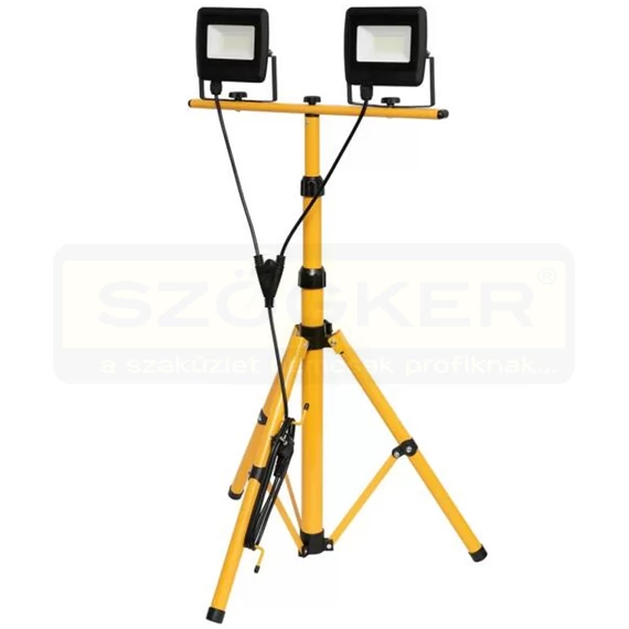 MUNKALÁMPA-ÁLLVÁNYOS FÉNYVETŐ 2*30W IP65 4800lm IMPORT L00230