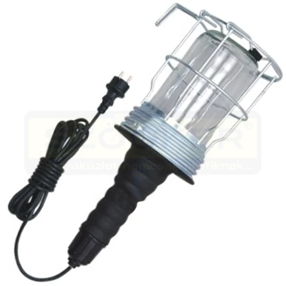 SZERELŐLÁMPA 230V/60W 5m FÉMKOSARAS IP54 Z-TOOLS 042401-0011