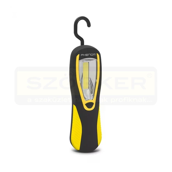 STEKLÁMPA COB LED (250lm) ELEMES, MÁGNESES, USB TÖLTÉS PHENOM 18619