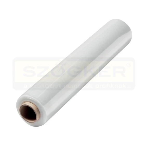 KÉZI SZTRECCSFÓLIA SZÍNTELEN 2,4KG/CS.23MIK.(500mm)ZSUGOR MAGYAR