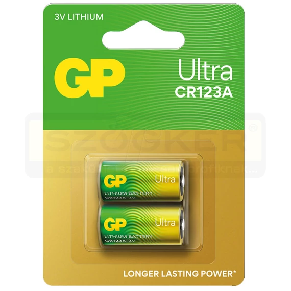 FOTÓ ELEM 3V C/1 LONGEST LASTING GP CR123A