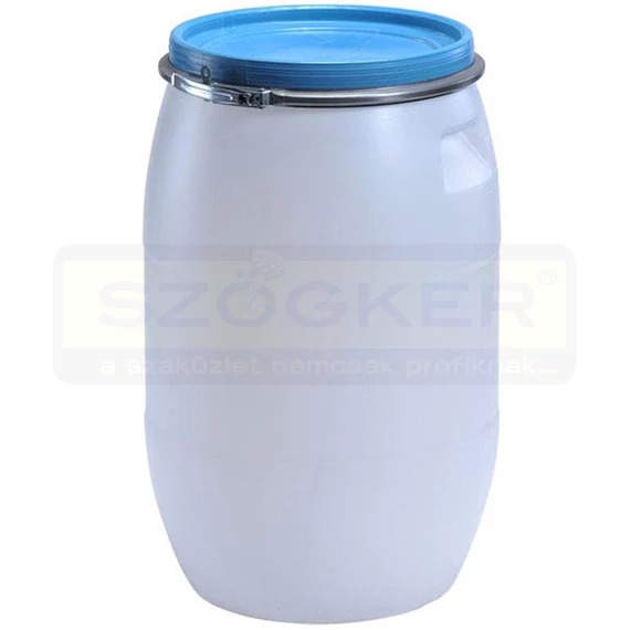 HORDÓ MŰAG.30L/D253 KÖNNYÍTETT FEDELES FÉMPATENTZÁRAS FEHÉR IMPORT 10567