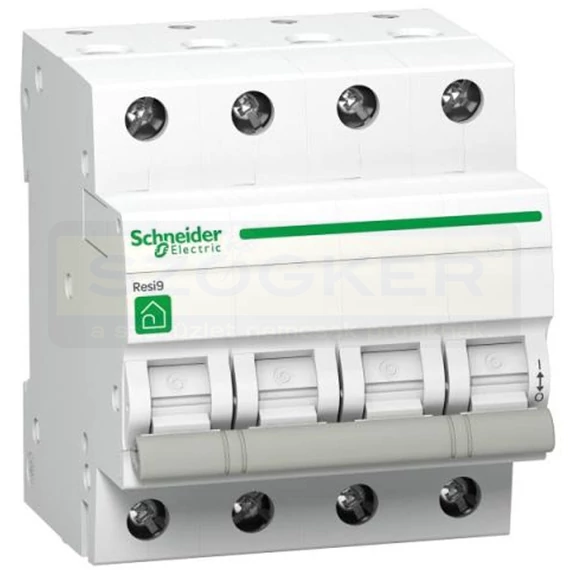 ÁRAM-VÉDŐKAPCSOLÓ AC 4P 25A 30mA RESI9 SCHNEIDER R9R11425