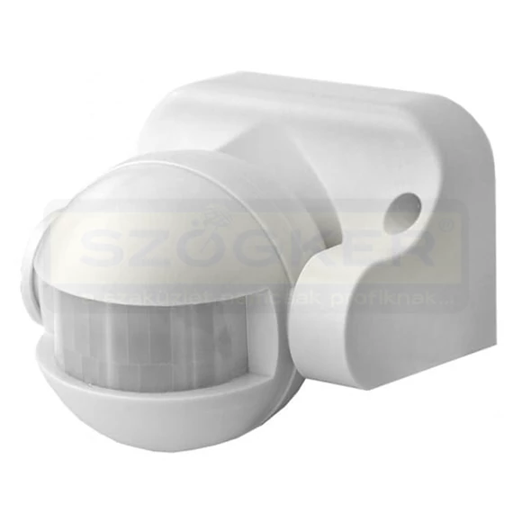 MOZGÁSÉRZÉKELŐ 180° 1,8-2,5M 1-2000W - IP20 - 3-2000LUX ULTRATECH UTMS101WH