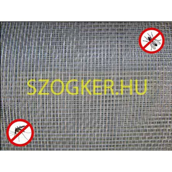 SZÚNYOGHÁLÓ 1.2M ALU EZÜST 1*1mm/0.2mm IMPORT