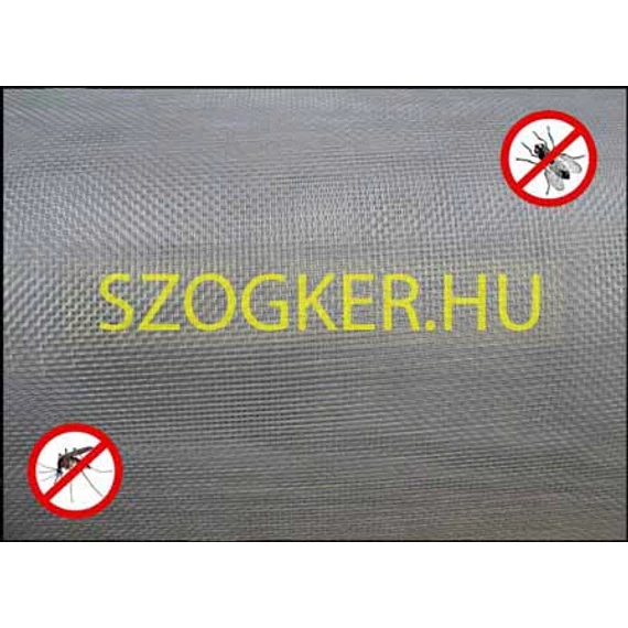 SZÚNYOGHÁLÓ 1.2M SZÖVÖTT SZÜRKE 1*1mm/0.2mm MAGYAR UTOLSÓ MÉTEREK