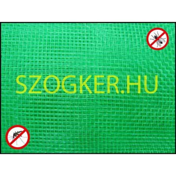 SZÚNYOGHÁLÓ 1.5M SZÖVÖTT ZÖLD 1*1mm/0.2mm MAGYAR UTOLSÓ MÉTEREK