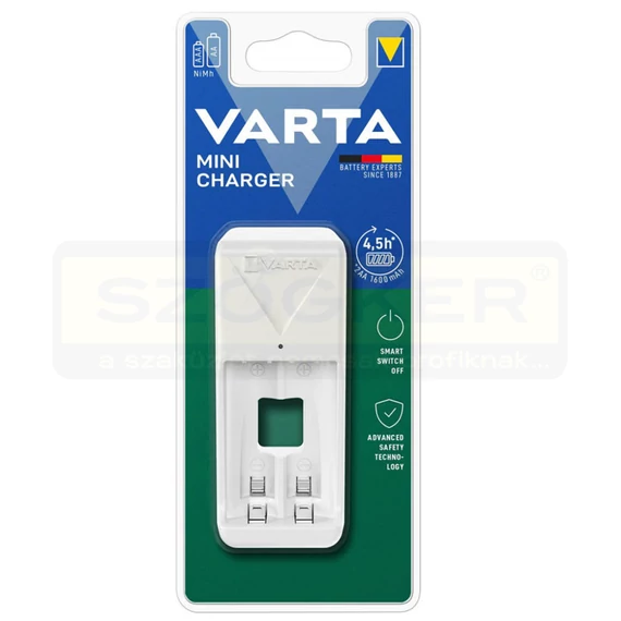 AKKUTÖLTŐ 2AA AKKU NÉLKÜL MINI VARTA 57656101401