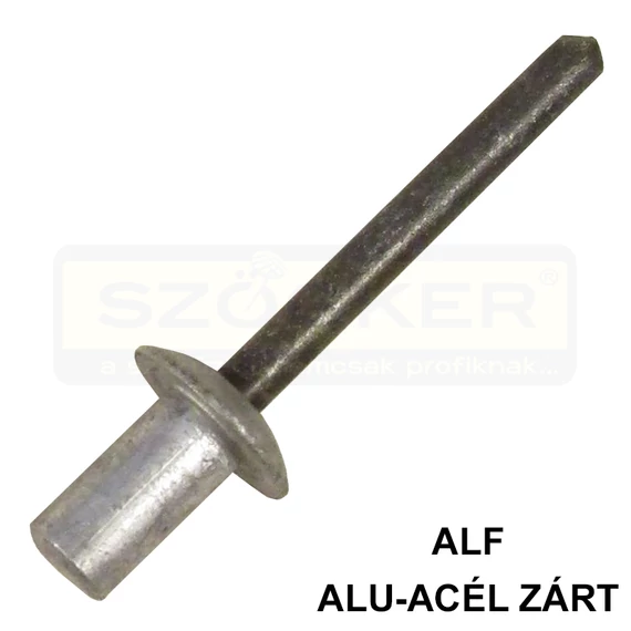 HÚZÓSZEGECS ZÁRT 4.8*16 BN 926 FGF ALU-ACÉL ~ISO 15973 DSU ALF