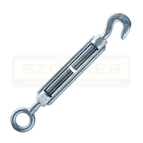 HUZALFESZÍTŐ SZEM-KAMPÓ M8 DIN 1480 HG. NYITOTT TB:165KG IMPORT