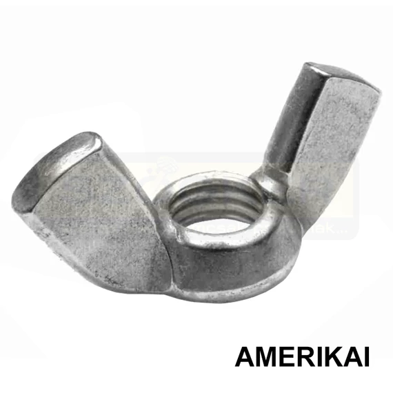 SZÁRNYAS ANYA M6 AMERIKAI DIN 315AF HG.