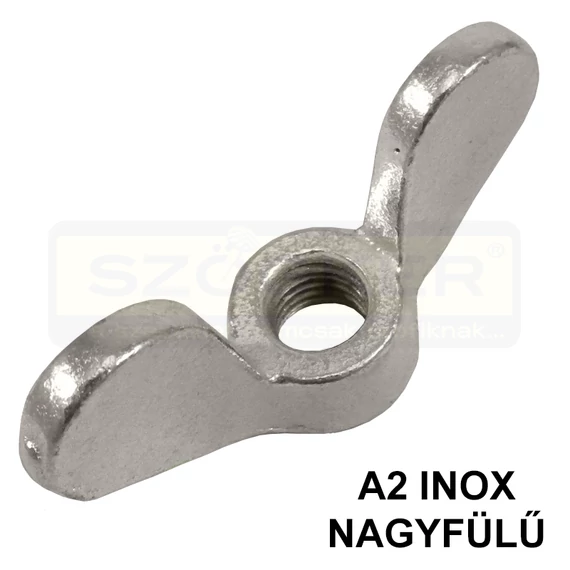 SZÁRNYAS ANYA M16 NAGYFÜLŰ DIN 315GT-A2 INOX