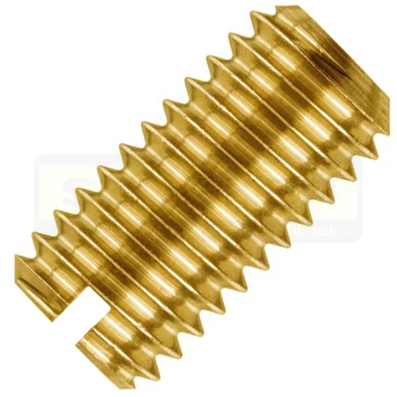 HERNYÓCSAVAR EH. M3*10 DIN 551 SÁRGARÉZ LAPOS IMPORT RETRO