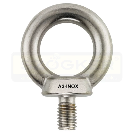 GYŰRŰSCSAVAR M16 DIN 580-A2 INOX IMPORT