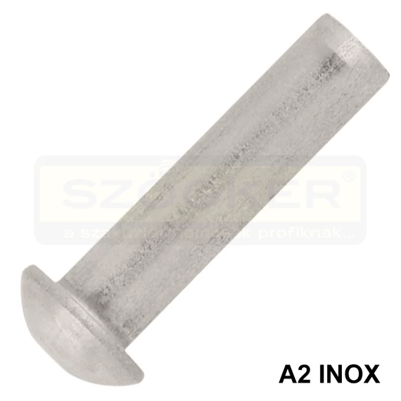SZEGECS TÖMÖR FGF D3*10 DIN 660 A2 INOX RETRO IMPORT