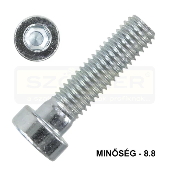 BK HENG. ALACSONYFEJŰ M6*16 DIN 6912-8.8 HG. CSAPOLT IMPORT