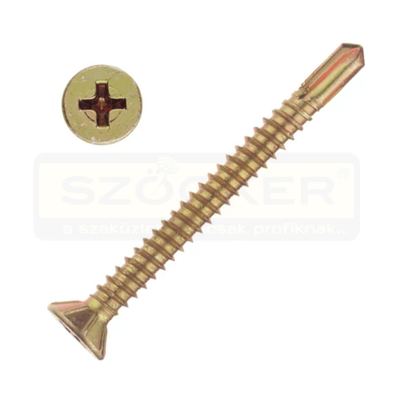 LEMEZCSAVAR ÖNFÚR.SFKH D3.9*16 DIN 7504/P SHG. FÚRÁSTELJ: 2mm IMPORT-KS EGYEDI UTOLSÓ DB-O