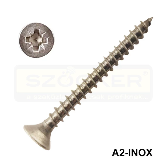 FAFORGÁCSLAPCSAVAR SF D3.0*12 DIN 7505 A2 INOX KH TM