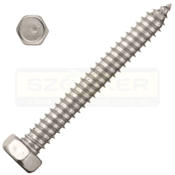 LEMEZCSAVAR HLF D4.8*19 DIN 7976-A2 INOX