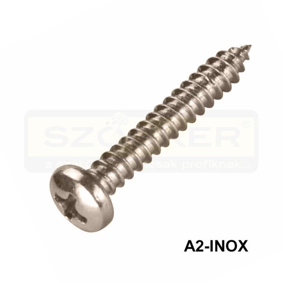 LEMEZCSAVAR DFKH D4.8*50 DIN 7981 A2 INOX PH