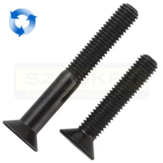 BK SÜLLY.FEJŰ BALOS M06*040 DIN 7991 10.9 NAT. EGYEDI