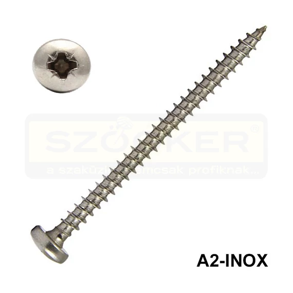 FAFORGÁCSLAPCSAVAR DF D6.0*80 DIN 9110 A2 INOX KH