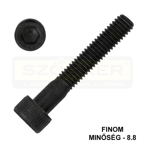 BK HENGERESFEJŰ M18*1.5*100 DIN 912 8.8 NAT. IMPORT