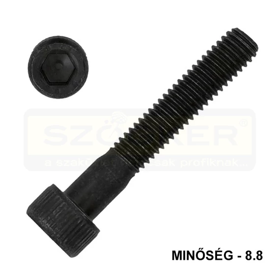 BK HENGERESFEJŰ M6*80 DIN 912 8.8 NAT. IMPORT