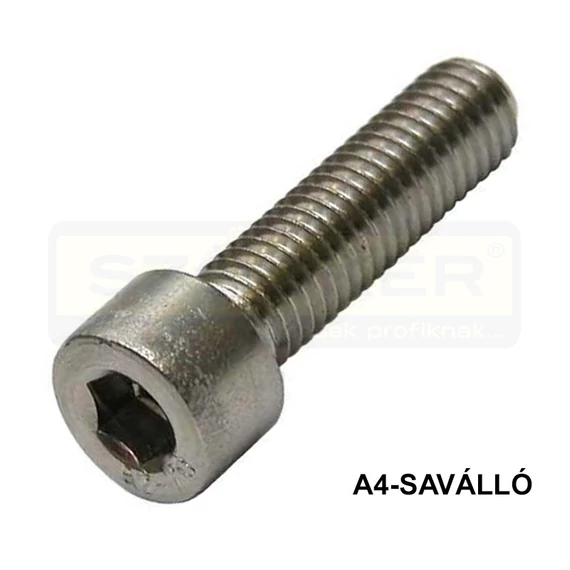 BK HENGERESFEJŰ M3*6 DIN 912 A4 SAVÁLLÓ