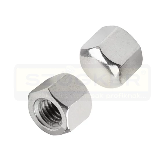 ALACSONY ZÁRTANYA M6 DIN 917-5 HG. LAPOS ALAKÚ IMPORT