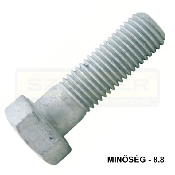 HLF CSAVAR M16*50 DIN 931-8.8 THG. RM IMPORT