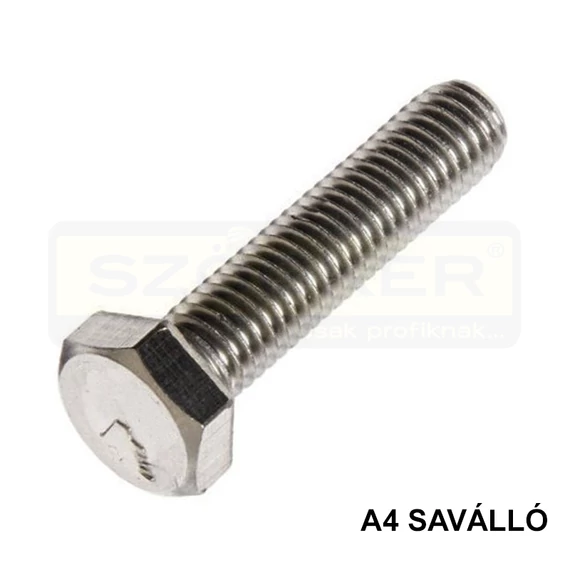 HLF CSAVAR M10*16 DIN 933 A4-70 SAVÁLLÓ TM IMPORT