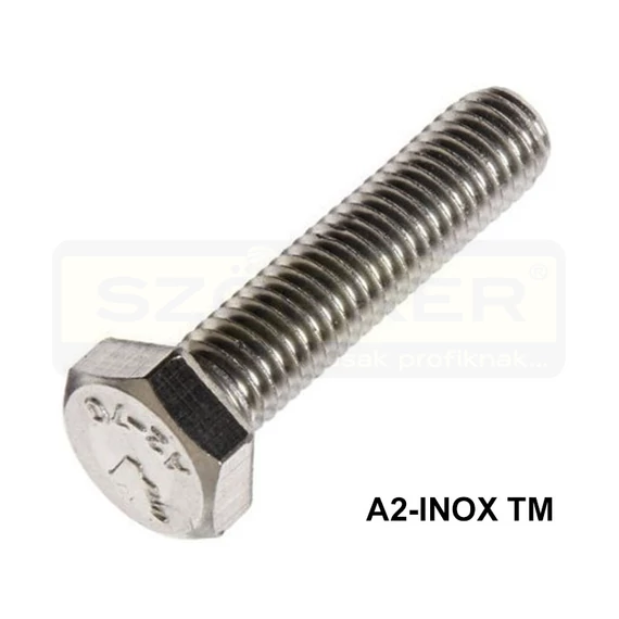 HLF CSAVAR M8*55 DIN 933 A2 INOX TM IMPORT