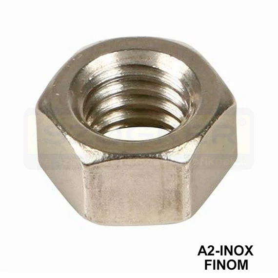 ANYA HATLAPÚ M12*1.25 DIN 934 A2 INOX